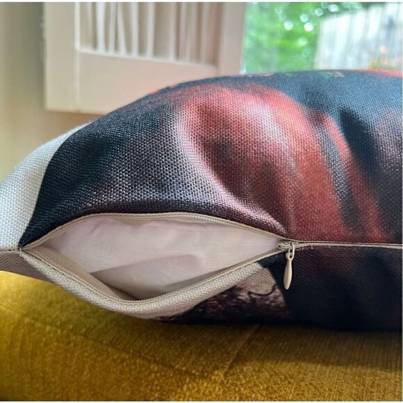 Black Girl Magic Throw Pillow Cover Waterproof Outdoor Fits 18x18 or 20x20 Inser - Picture 5 of 5